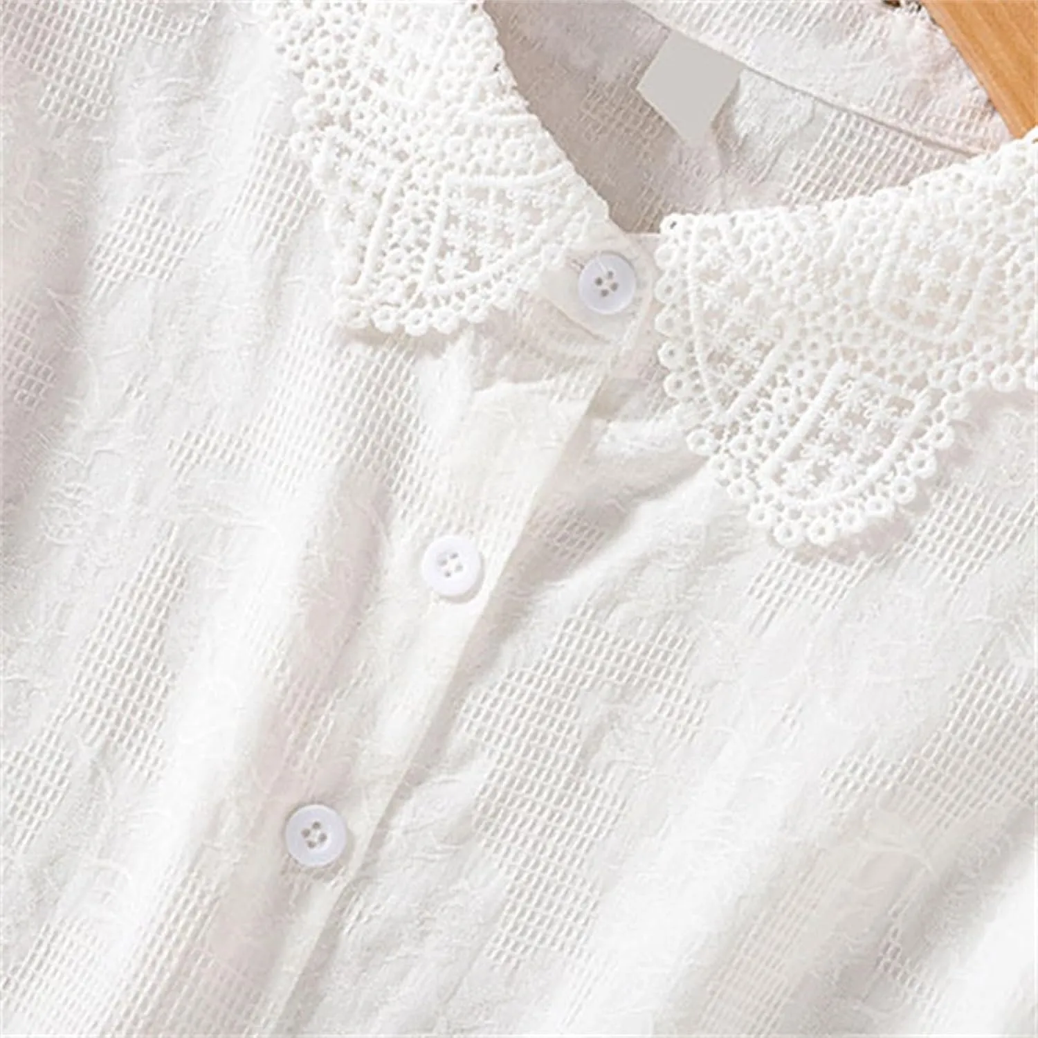 3/4 Length Sleeve Womens Tops Embroidered Print Chinese Shirts Casual Summer Cotton Linen Boho Tops Blouse Clothes