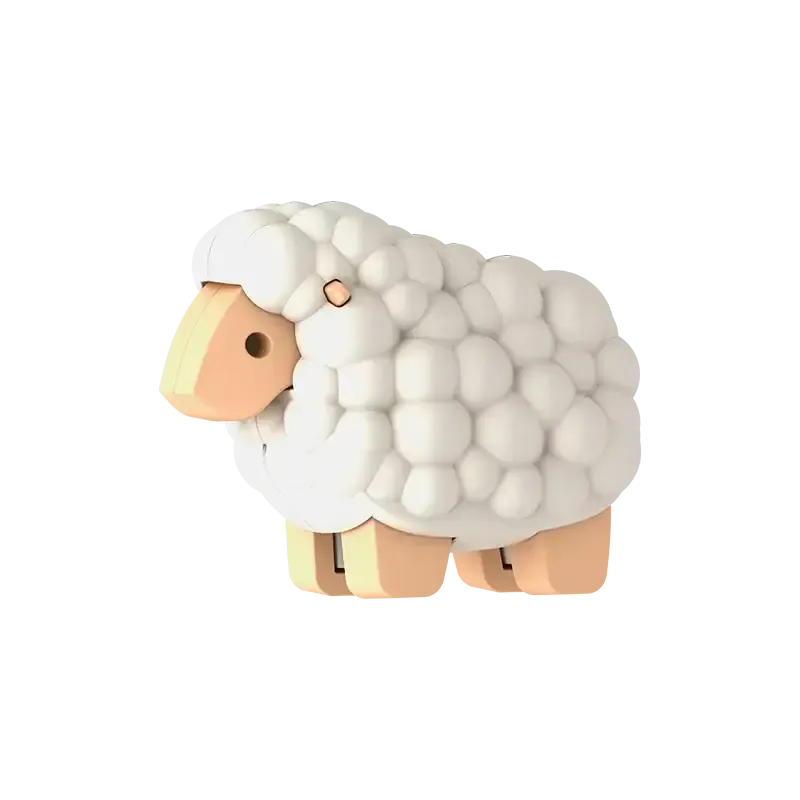 Halftoys 3-D Puzzle Sheep