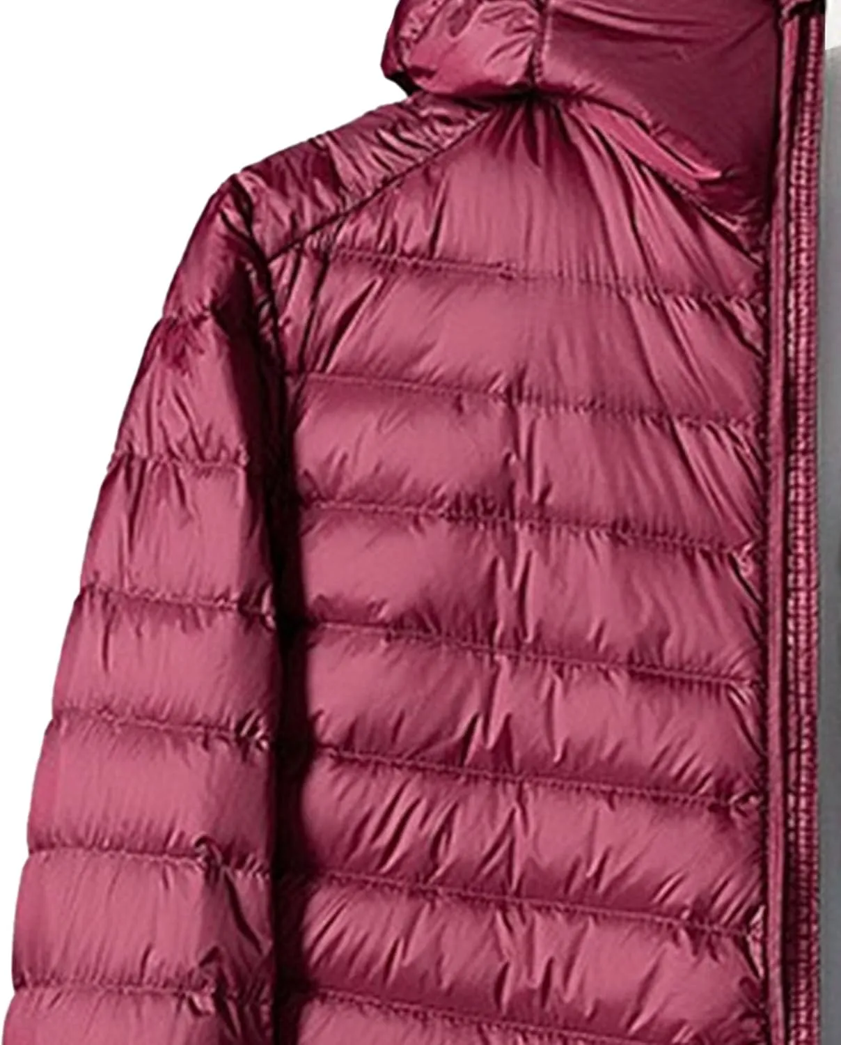 Mens Packable Lightweight Puffy Hooded Winter Coat Windproof Zipper Down Jacket Down Puffer Jacket with Hood