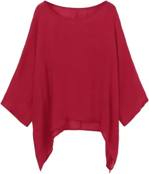 Plus Size Tops for Women Short Sleeve Womens 2023 Summer Spring 3/4 Sleeve V Neck Casual Loose Tunic Tops Blouses