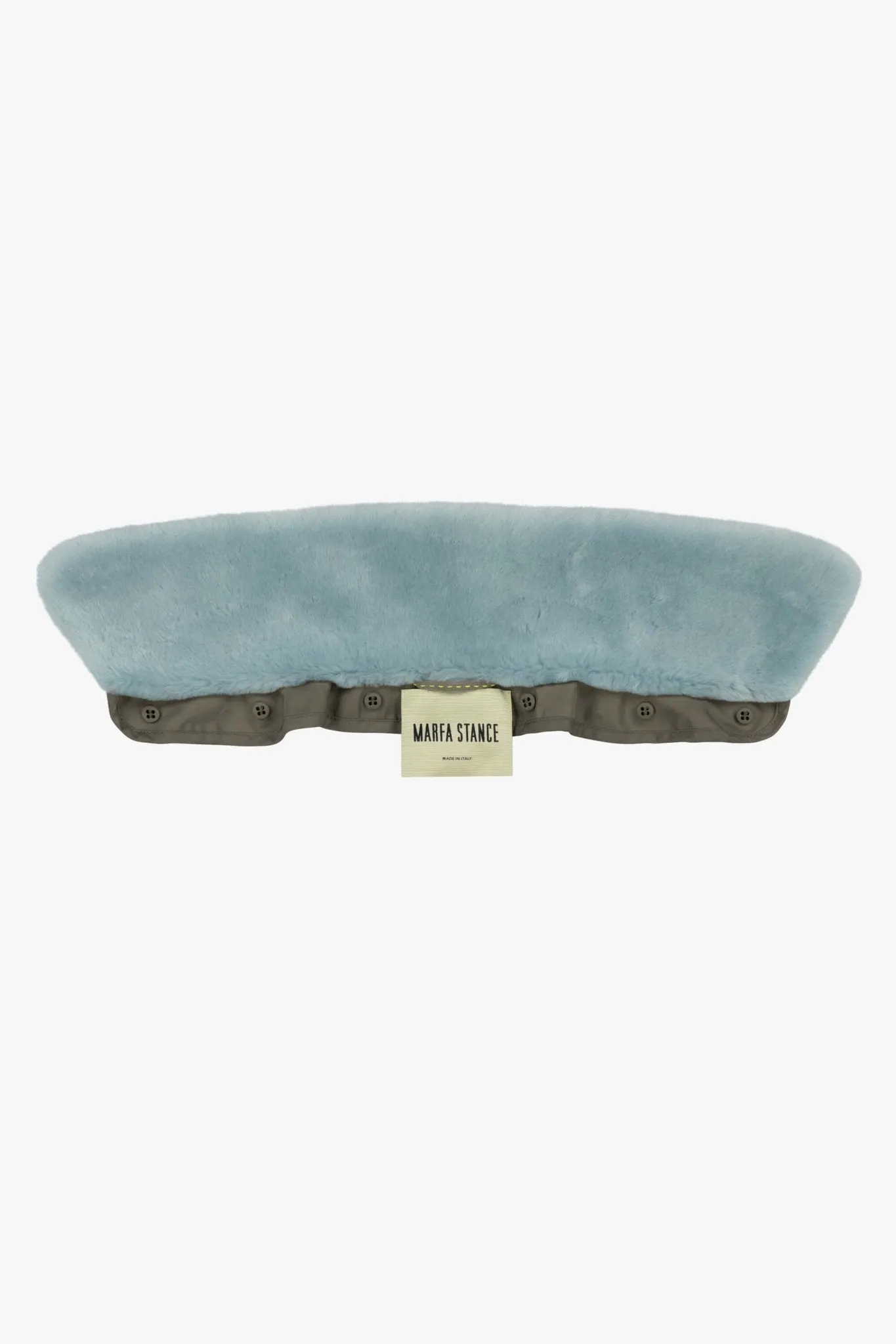 Shearling Collar - Sky Blue