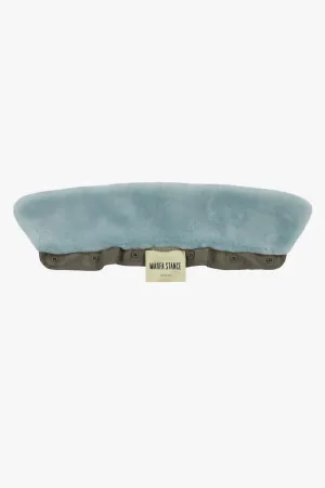 Shearling Collar - Sky Blue