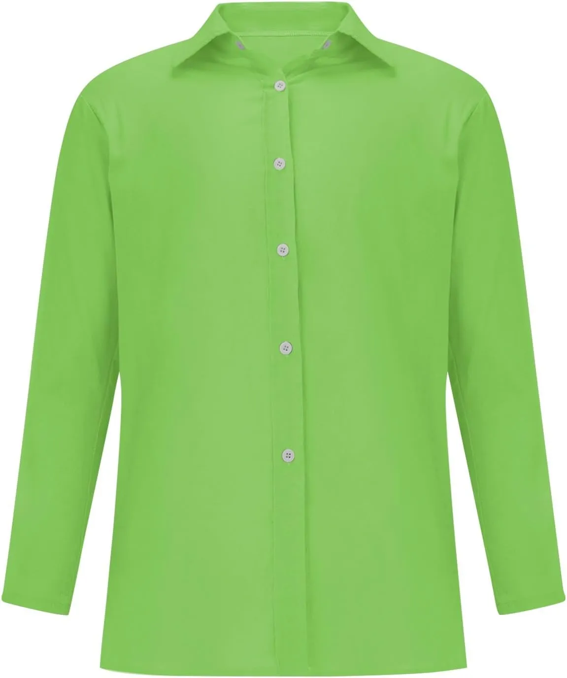 Summer Cotton Linen Shirts for Women Trendy Casual Long Sleeve Button Oversized Tshirts Ladies Work Tops