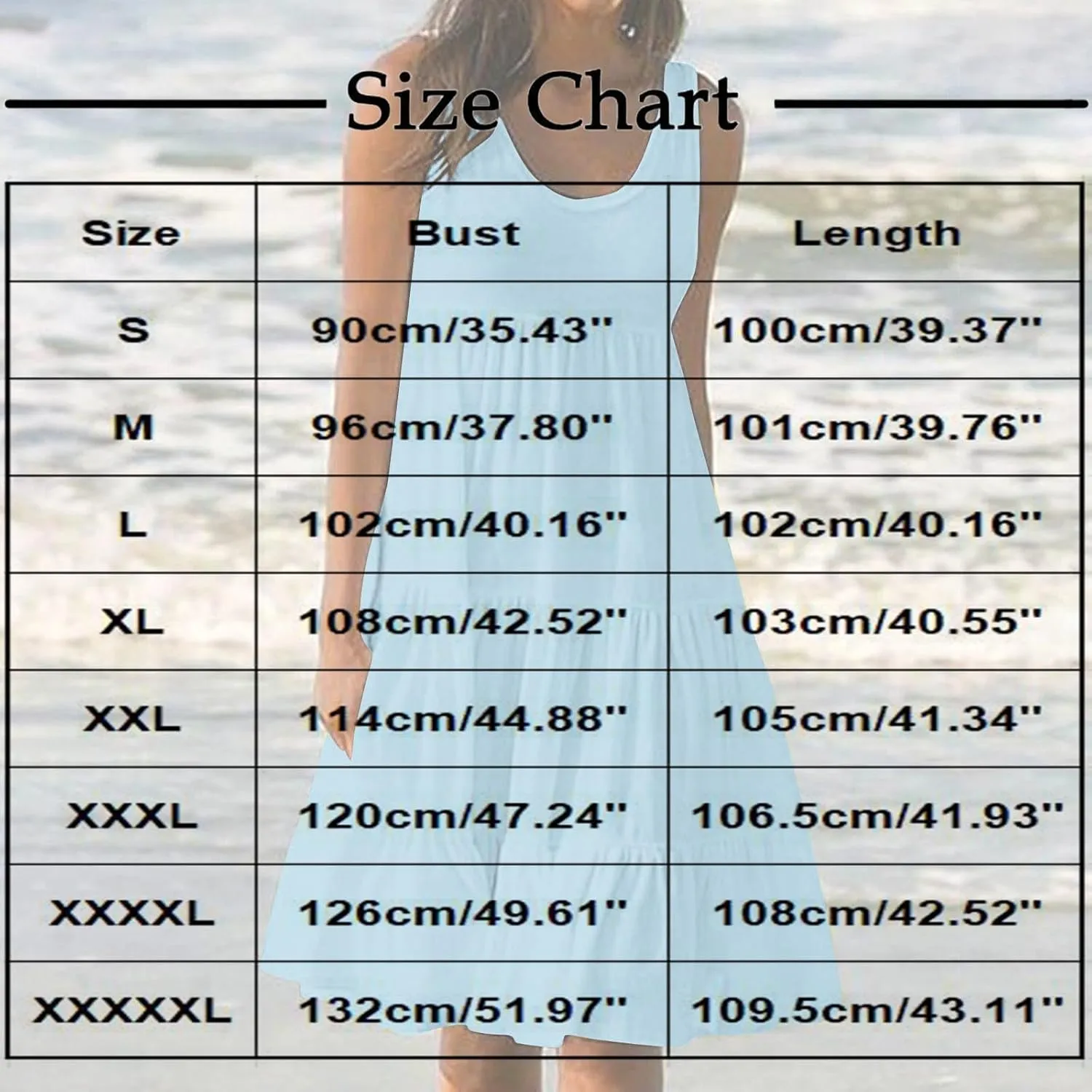 Womens Sleeveless Swing Dress Beach Cover Ups Casual Scoop Neck Ruffle Tiered Sundress Summer Loose Fit Tank Dresses